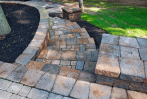 stone walkway